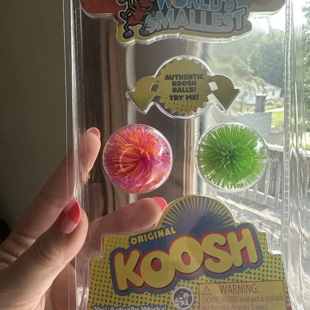 Worlds Smallest ORIGINAL KOOSH BALL Oddzon Miniature Toy